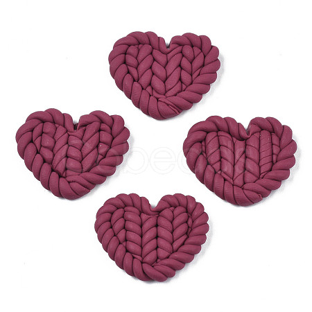 Handmade Polymer Clay Cabochons CLAY-N010-025F-1