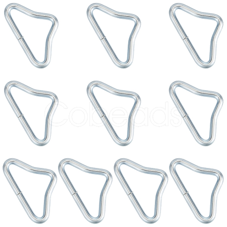 10Pcs Iron Adjuster Triangle Buckles IFIN-GF0001-62-1