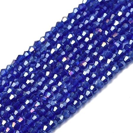 Glass Beads Strands LS-EGLA-S056-2mm-05-1