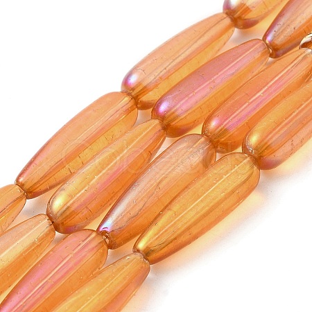 Glass Beads Strands GLAA-G104-01B-1