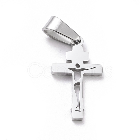 Non-Tarnish 304 Stainless Steel Pendants STAS-L216-32P-1