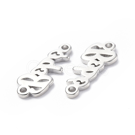 Eco-Friendly Rack Plating Brass Connector Charms KK-F845-07P-1