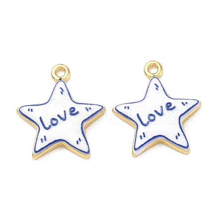 Printed Brass Pendants KK-CBA42CA-08G-08-1