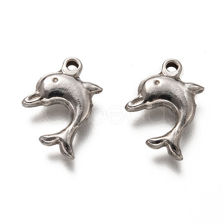 Non-Tarnish 201 Stainless Steel Pendants STAS-H125-42P-1