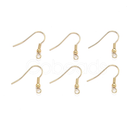 304 Stainless Steel Earring Hooks STAS-D448-036G-1