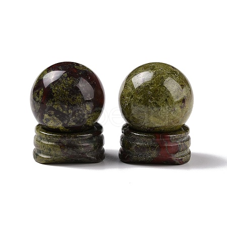 Natural Dragon Blood Display Decorations DJEW-G032-02G-1