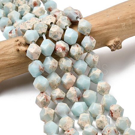 Synthetic Shoushan Stone Beads Strands G-Z119-A01-03B-1