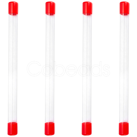 Transparent PVC Plastic Beads Containers AJEW-WH0460-071B-1