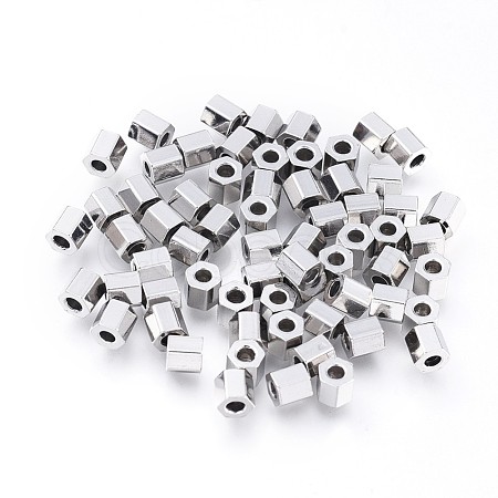 Tarnish Resistant 304 Stainless Steel Spacer Beads STAS-F241-09B-P-1