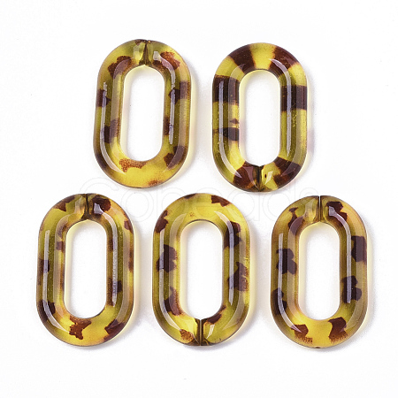 Transparent Acrylic Linking Rings OACR-S036-006B-A02-1