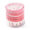 Cupcake Wrappers, DIY Baking Tool, Santa Claus, 67.5x29.5mm, about 95~100pcs/box