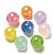 Opaque Acrylic Beads, Round, Top Drilled, Mixed Color, 19x19x19mm, Hole: 3mm