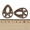 Walnut Wood Pendants WOOD-A025-04J-3