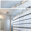 Iron Shower Curtain Rings for Bathroom AJEW-UN0001-36-6