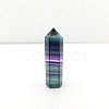 Point Tower Natural Fluorite Home Display Decoration PW23030654850-1