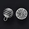 Iron Wire Pendants IFIN-R231-20mm-S-3