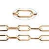 3.28 Feet 304 Stainless Steel Paperclip Chains X-CHS-L022-05G-2