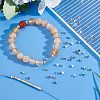120Pcs 4 Colors 304 Stainless Steel Beads STAS-PH0005-74-5