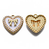 Alloy Enamel Pendants X-ENAM-T011-111B-NR-3