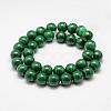 Natural Malachite Beads Strands G-F461-05-12mm-2