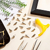 51Pcs 2 Styles Track Shoes DIY Accessories DIY-GF0005-10-4