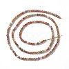 Cubic Zirconia Beads Strands X-G-F596-48A-3mm-2