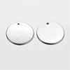 Tarnish Resistant 304 Stainless Steel Pendants STAS-D438-20-A-1