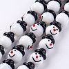 Handmade Lampwork Beads Strands LAMP-N068-5-1