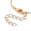 Brass Ball Chains Necklace Making NJEW-JN02838-03-3