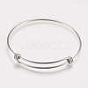 Tarnish Resistant 304 Stainless Steel Expandable Bangles STAS-K182-20P-1