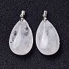 Natural Quartz Crystal Pendants G-D084-01P-B17-3