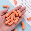 Opaque Acrylic Beads MACR-S372-001B-S025-5