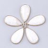 Natural White Jade Pendants G-S344-51G-1