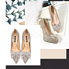 Alloy Rhinestone Shoe Decorations DIY-FG0003-79P-7