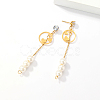 Sweet Tassel 201 Stainless Steel Stud Earrings SA4259-1-5