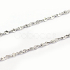 Tarnish Resistant 304 Stainless Steel Chains CHS-L001-170-0.4mm-1