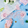 Flower Lace Embroidery Sewing Fiber Appliques DIY-WH20011-90A-3