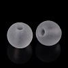 Round Transparent Acrylic Beads LS-PL582-1