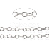 Brass Textured Cable Chains CHC-K010-02P-1