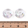 Transparent Acrylic European Beads OACR-E033-20K-3
