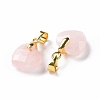 Natural Rose Quartz Pendants G-C023-07I-3