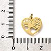 304 Stainless Steel Charms STAS-R153-39G-3
