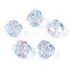 Electroplate Transparent Acrylic Beads LS-PACR-CJC0008-08C-1