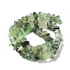 Natural Prehnite Beads Strands G-D091-A17-3