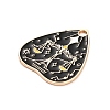 Alloy Enamel Pendants FIND-V001-01G-04-2