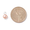 Natural Cultured Freshwater Pearl Charms PALLOY-JF01099-02-3