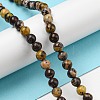 Natural Cherry Blossom Jasper Beads Strands G-C079-A02-03-2