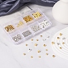 400Pcs 4 Style Tibetan Style Alloy Beads Set TIBE-YW0001-23-7