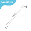 200Pcs Brass Ball Head Pins FIND-DC0004-75-2