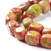 Natural Regalite/Imperial Jasper/Sea Sediment Jasper Beads Strands X-G-Z008-01C-3